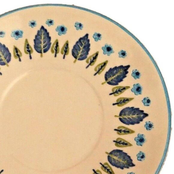 Swiss Alpine Mar-Crest Saucer  5.5" Plates Set Of 2 Mid Century Vintage - Picture 6 of 6